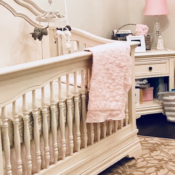 Pottery Barn Kids Bedding Pottery Barn Baby Bedding Quilt Skirt Poshmark